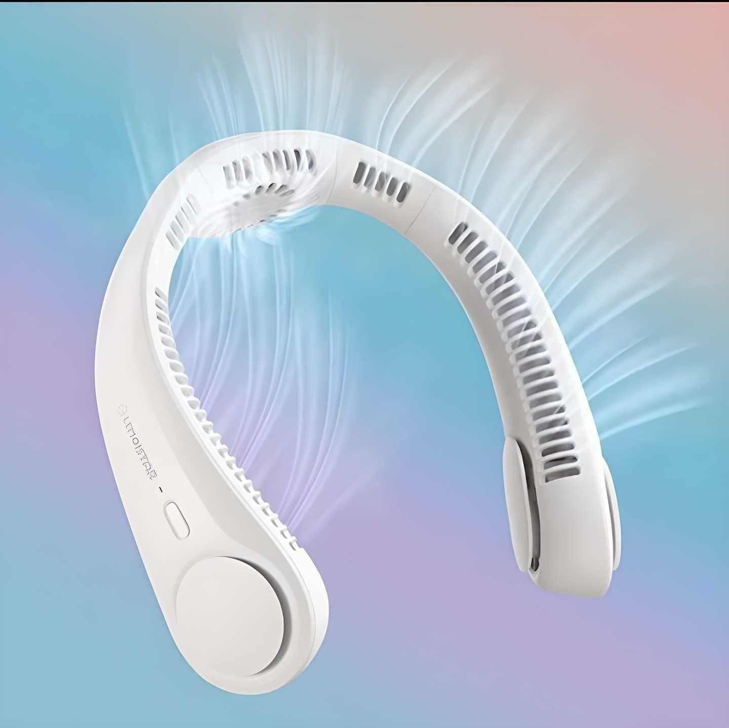 Portable Bladeless Hanging Neck Fan Rechargeable