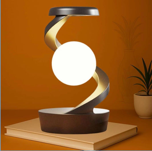 360° RGB Spiral Rotating Moon Glow | Rechargeable LED Night Light